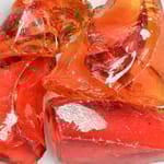 View Chunky Orange Landscape Glass